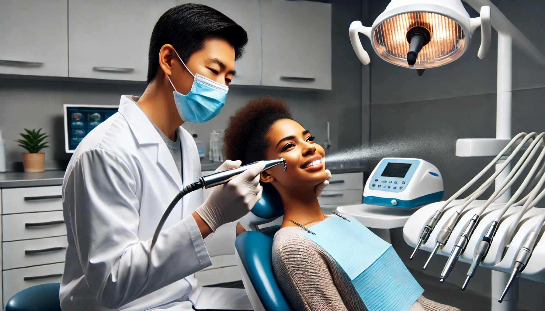 Airflow tannrens utført i en moderne tannklinikk